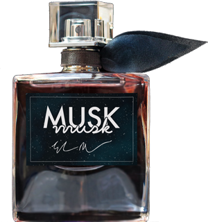 Spritz yourself with the invigorating essence of Elon Musk